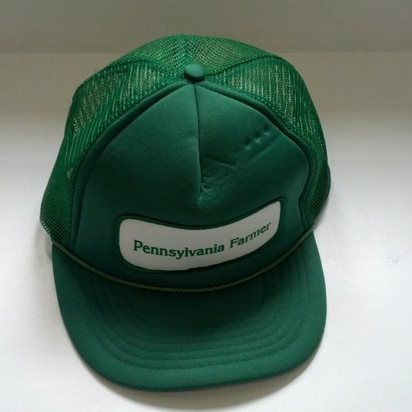 Casquette Trucker Vintage Années 80 Planters - Patch Farming Ag Mesh - Neuf Sans étiquette